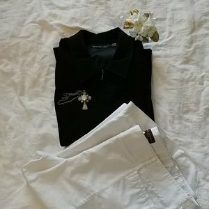 Briggs New York Zipper Down Shirt